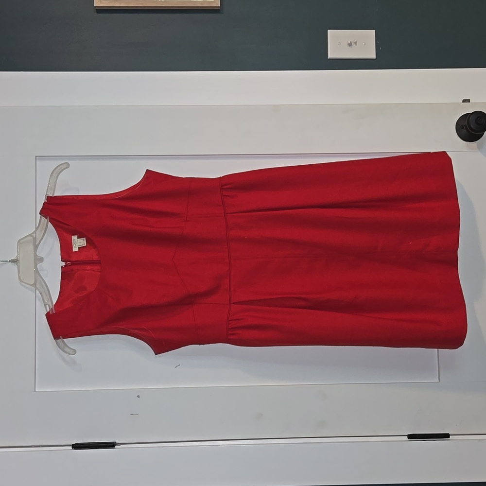 J Crew Sheath Dress - Red